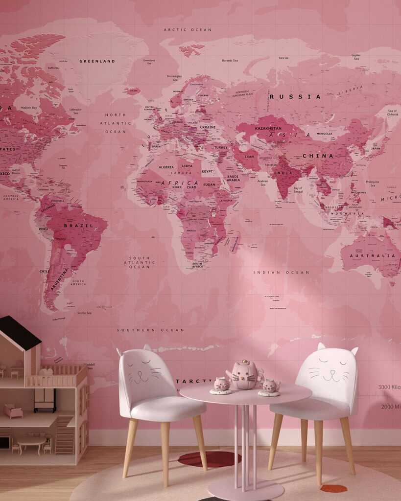 20331 819x1024 - Carte du monde rose avec texte noir - tegory