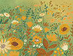 21152a 150x115 - Peinture de fleurs et de feuilles - tegory