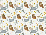 21491a 150x115 - Motif de hiboux et d'arbres - tegory