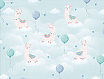 21511a 150x115 - Motif de lamas et de ballons - tegory