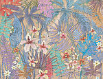 21629a 150x115 - Motif floral coloré sur un mur - tegory