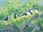 21666a 150x110 - Groupe d'oiseaux dans un champ de fleurs - tegory