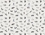 21672a 150x115 - Motif d'animaux sur fond blanc - tegory