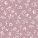 Papier peint Motif de fleurs blanches