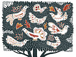 21841a 150x113 - Arbre avec oiseaux et feuilles - tegory