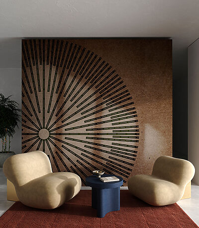 21855 400x457 - Motif circulaire sur une surface brune - tegory