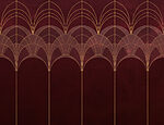 21941a 150x115 - Motif art déco rouge et or - tegory