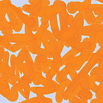 Papier peint Groupe d'objets orange