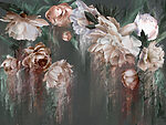 21978a 150x113 - Peinture de fleurs sur fond gris - tegory