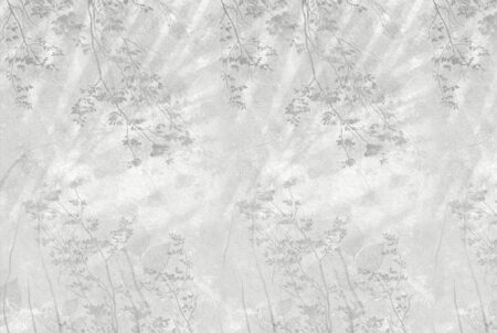Papier peint branches d’arbre mystérieuses et impressions de feuilles
