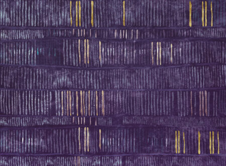 Papier peint abstraction linéaire brillante avec de l’or