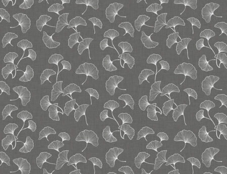 Papier peint feuilles de ginkgo dorées