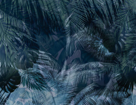 Papier peint jungle dense