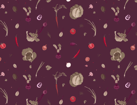 Papier peint ingrédients du bortsch ukrainien