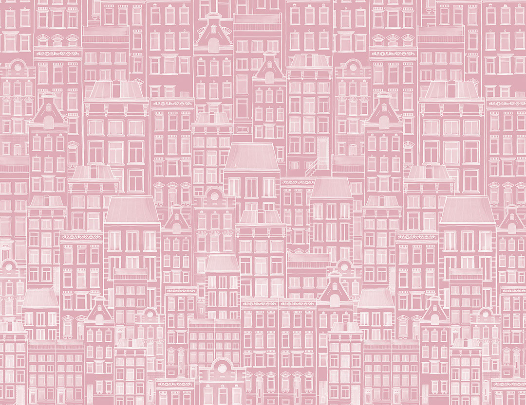 Fond d’écran de maisons minimalistes dessinées à la main
