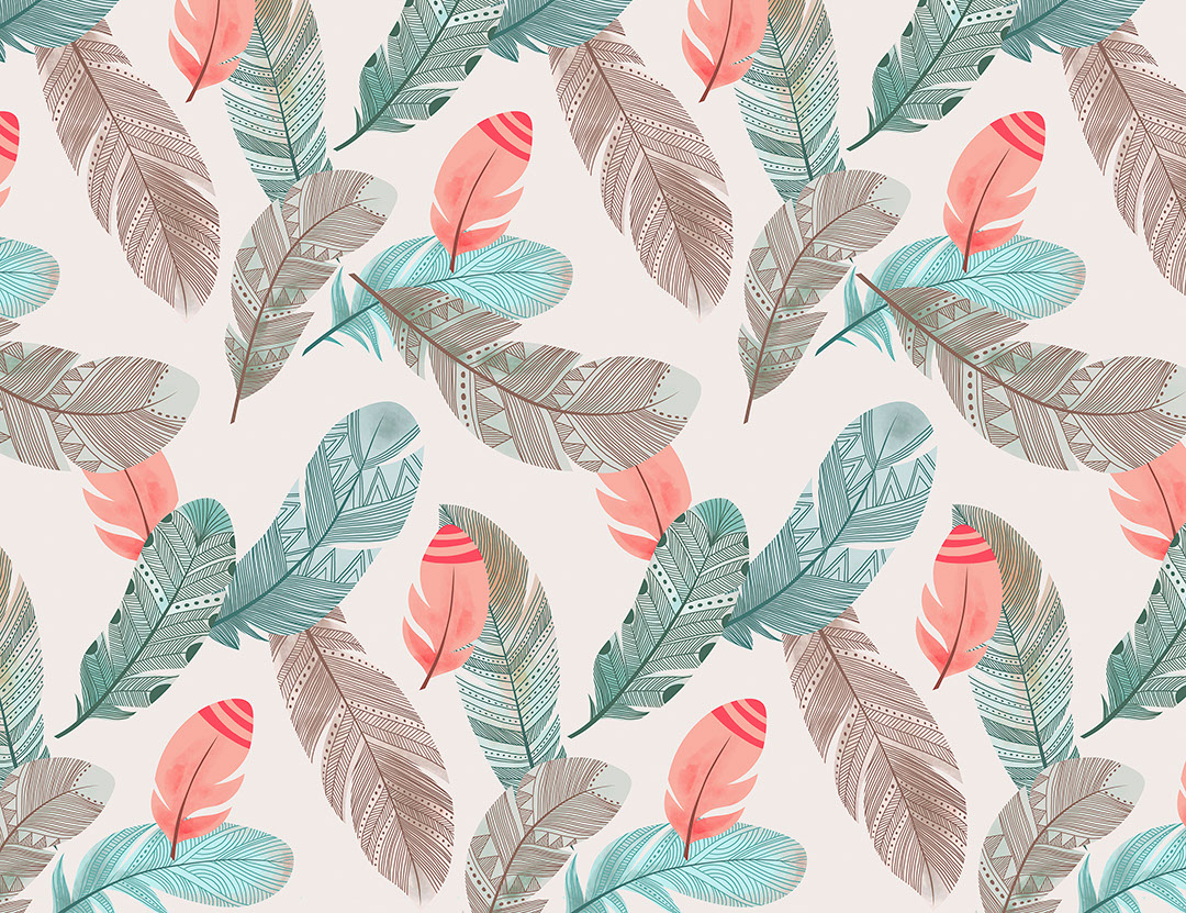 Papier peint feuille de bananier illustré tropical