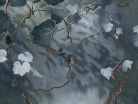 Papier peint vigne peint à l’huile