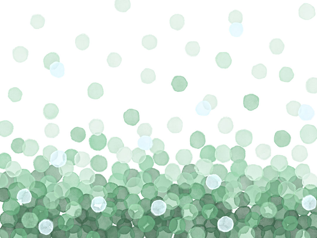 Papiers peints Bulles d’aquarelle