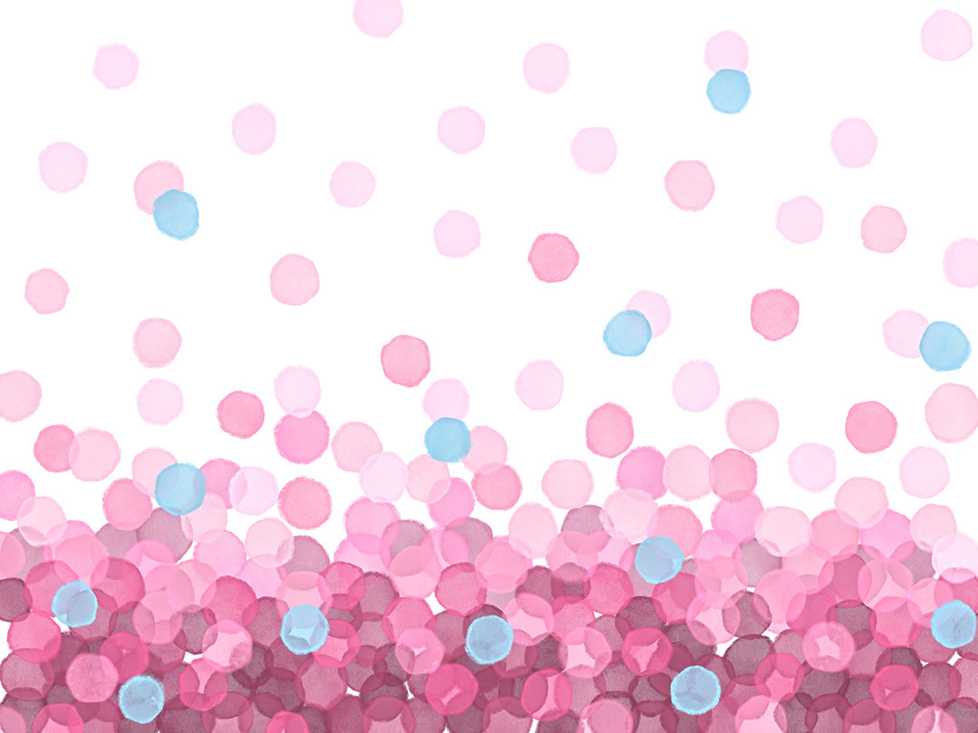 Papiers peints Bulles d’aquarelle