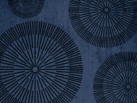 Papier peint géométrique abstrait avec des cercles