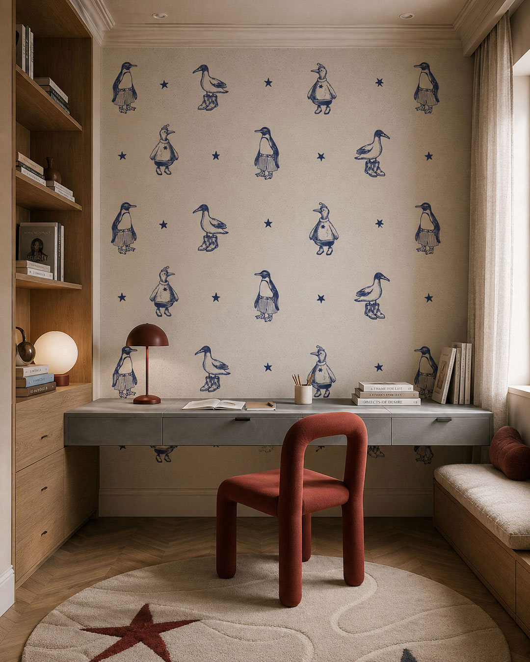 22188 Papier Peint Dapper Birds – Image 1